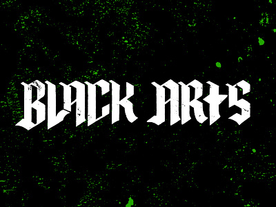 Black Arts Logo variation 2