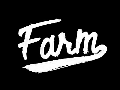 Farm farm hand lettering lettering painted texture