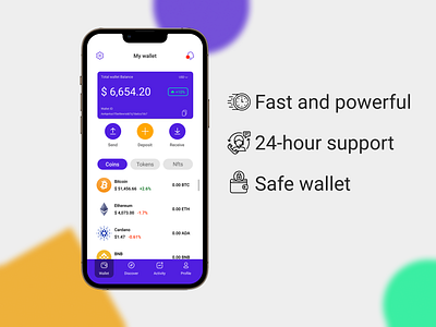 Crypto currency wallet