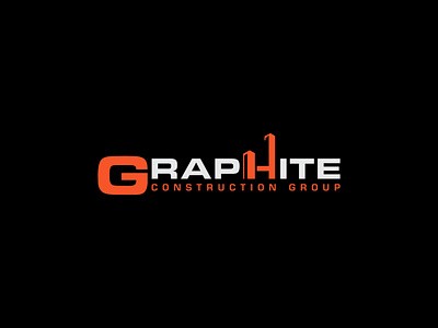 Graphite Construction Group design illustration illustrator logo minimal vector