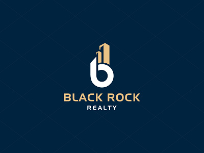 Black Rock Realty logo by Prem Krishna Das on Dribbble