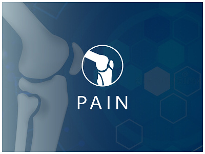 Bones Pain Logo bones bonespain design illustrator logo minimal pain vector