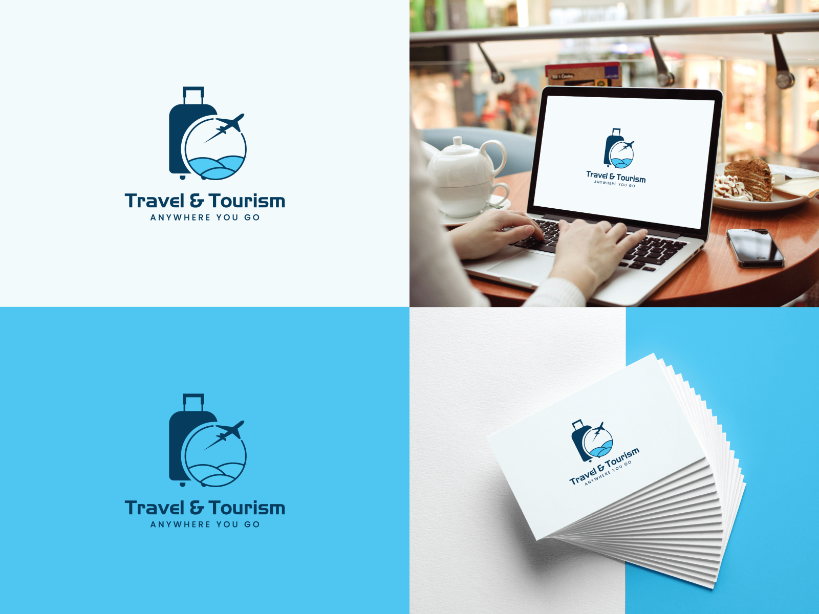 travel tourism logo design