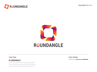 RoundAngle Logo Design