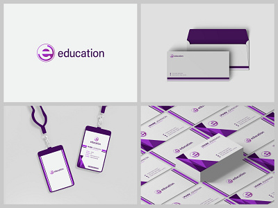 Modern, Minimalistic Education Logo Design