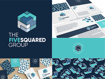 logo and branding - the five squared branding graphic design logo