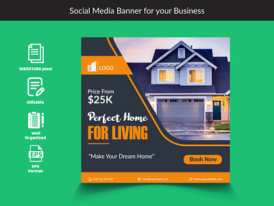 Social Media Banner For Your Business.