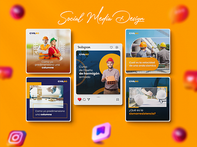 Social Media Design Templates | Construction Banner. ads ads design banner design free post design graphic design instagram post media post social social media socialmedia square post