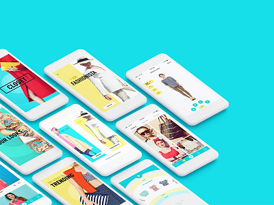 Closet - Fashionista & Brand UI | UX