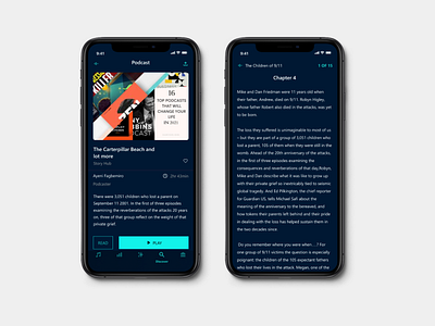 Podcast App concept