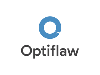 Optiflaw identity engineering identity logo monogram nde