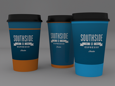 Cup concepts for Southside Espresso