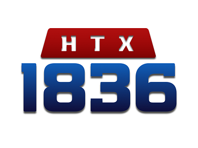 Houston 1836 identity fantasyfootball identity logo sports