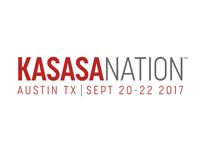 Kasasa Nation identity conference identity kasasa logo