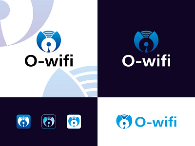 O-wifi brand identity colorful logo design dribbble flat gdboostwork global tech logo graphic design logo minimal modern logo o letter technology logo vector wifi logo
