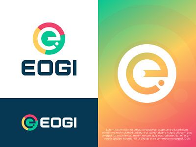 EOGI- E Modern Letter Logo Design