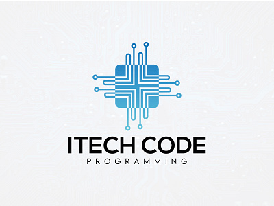 Itech Code Programming logo Design