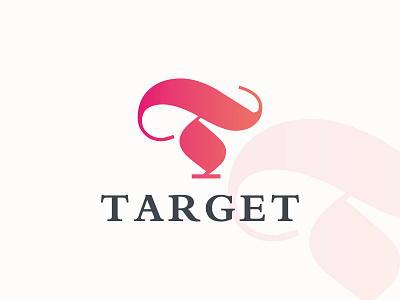 Target-T Letter Logo Design-Modern Logo- Minimal Logo