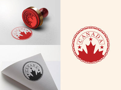 Canada Logo Vintage Modern Logo Design