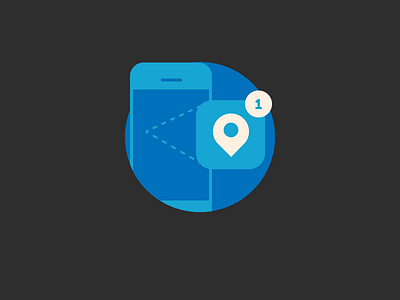 Could be an iOS icon? bloc icon illustration ios notification