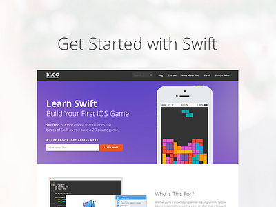 Launching our Swift online tutorial bloc game ios learn swift puzzle game swift tetris tetris app