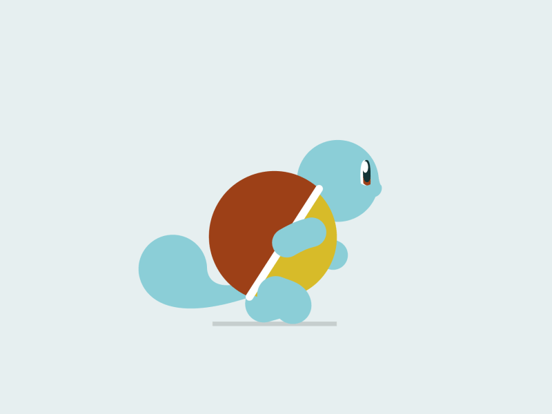 Squirtle animation gif pokemon squirtle