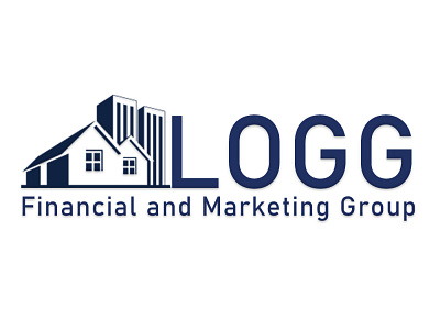 Logg Financial & Marketing Group art branding design flat graphic design illustration illustrator logo minimal photoshop