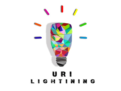 URI LIGHTINING animation art branding graphic design illustration illustrator logo minimal photoshop vector