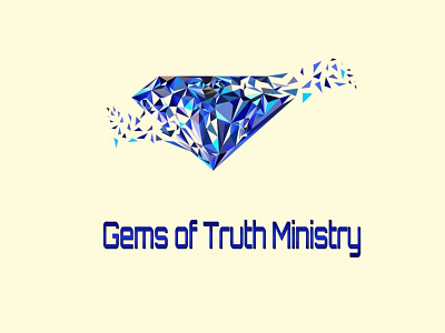 Gems Of Truth Ministry branding design flat graphic design illustrator logo photoshop vector