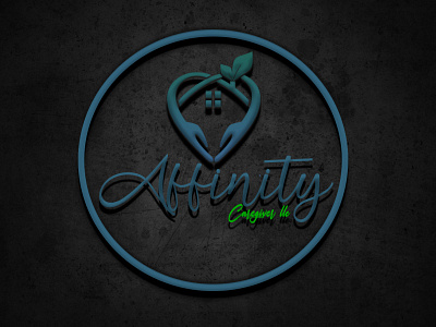Affinity Caregiver llc art branding design flat graphic design illustration illustrator logo photoshop typography