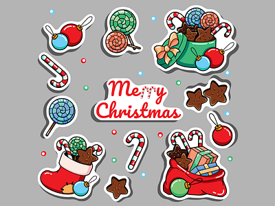 Christmas stickers