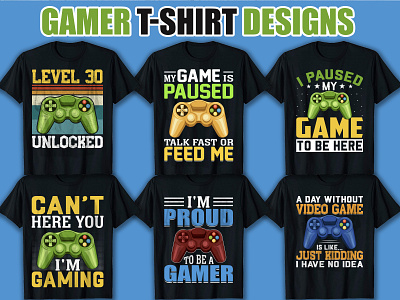 This is My New Gamer T Shirt Designs