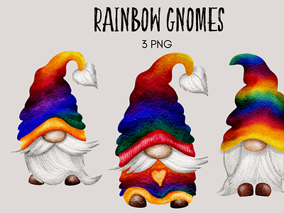 rainbow gnomes clipart gnome illustration nordic gnomes rainbow rainbow gnomes