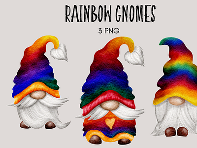 rainbow gnomes