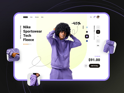 Sportswear Store | Home Screen