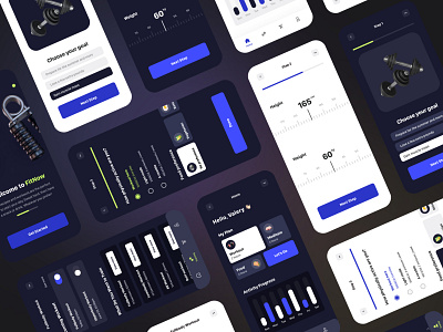 Health & Fitness App | UI/UX Design