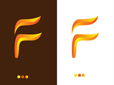 F letter 3d logo branding design f logo graphic design illustration logo minimal typography vector