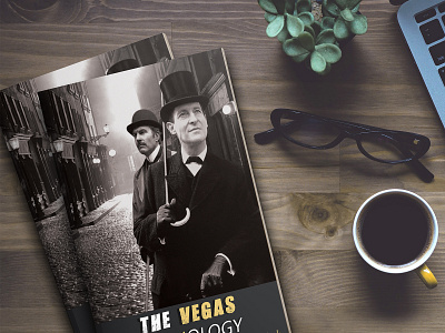 The Vegas Anthology Book Cover book cover mockup book cover page design createspace cover design ebook cover fantasy book cover illustration minimal ui ux