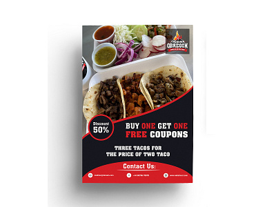 Food Flyer Design 3d animation banner book cover mockup book cover page design branding createspace cover design ebook cover flyer graphic design illustration logo mockup poster