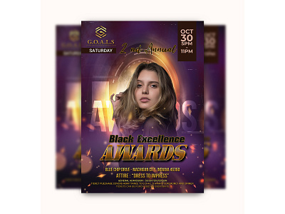 Golden Awards Poster Design