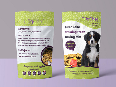 Dog Food Packaging Design pet food