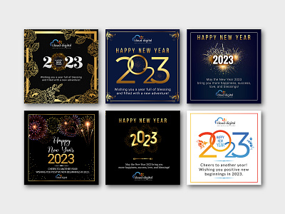 Free New Year Post Set 3 banner template free branding free banner free file free new year banner free new year template free newyear post banner free poster free psd free social media banner free template graphic design happy new year new year new year 2023 new year design new year free psd new year post social media post