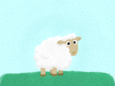 Sheep affinity designer illustration sheep