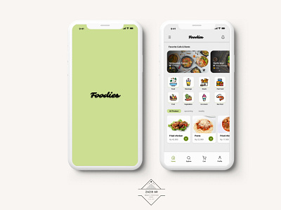 UI Mobile Apps foodies