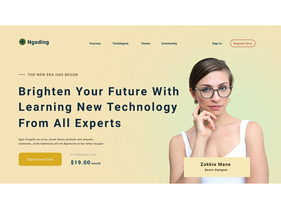 Landing Page Design