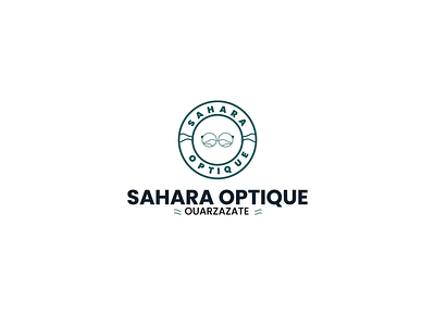 Sahara Optique - Logo Design optic optical optique sahara sahara logo sahra sunglasses