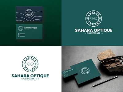 Sahara Optique - Logo design