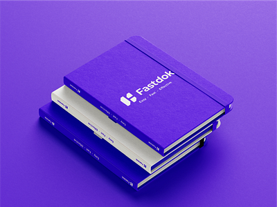 Fastdok Logo Design - ✌ book branding cover docs f letter f logo logo design saas software ui