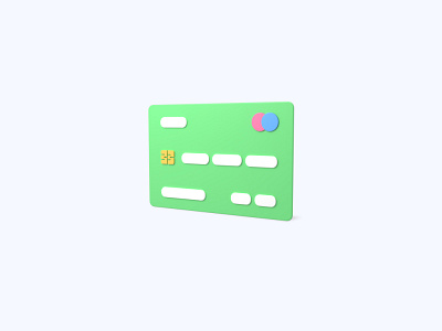 Credit card 3d 3d art 3d artist 3d design 3d designer 3d icon 3d icons 3d modeling card credit card creditcard icon illustration