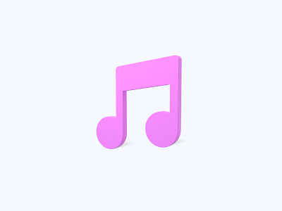 Music 3D icon